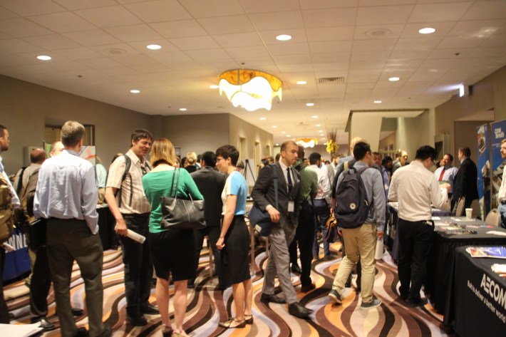 A poster session at the conference. Photo: Jeff Zoline