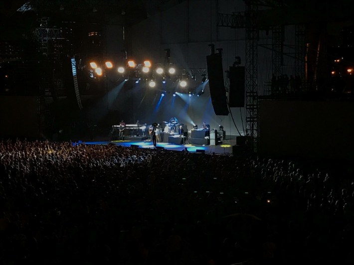 The crowd at Northerly Island for The Roots. Photo: New Belgium Brewing