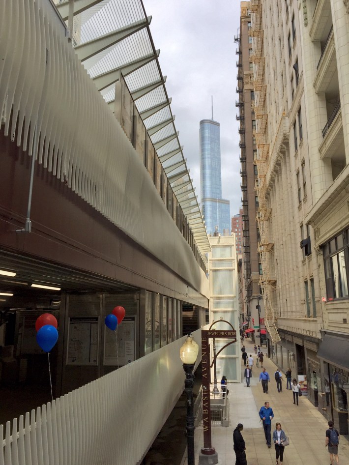 The station sits over historic Jeweler's Row. Photo: Ann Alt