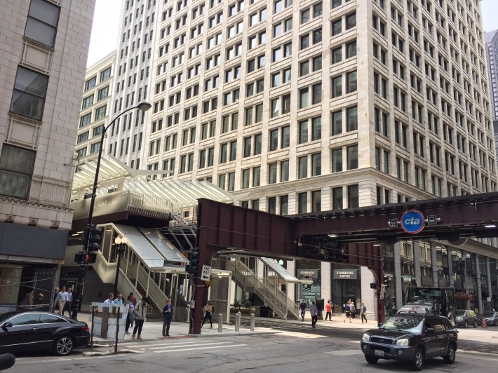 the station as seen from the street. Photo: Anne Alt