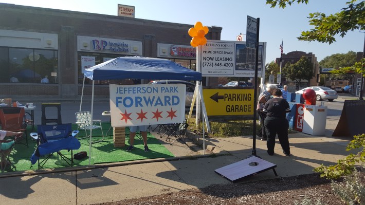 Parking day in Jefferson Park