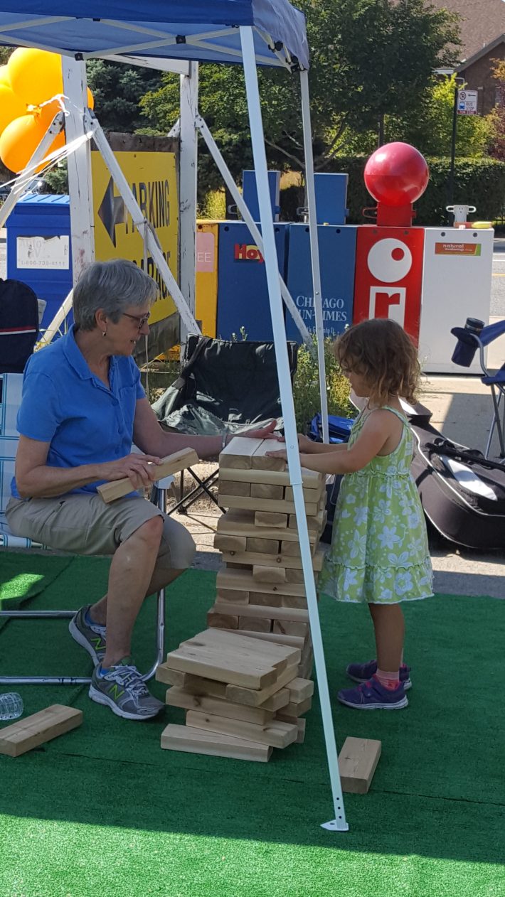 Parking day in Jefferson Park