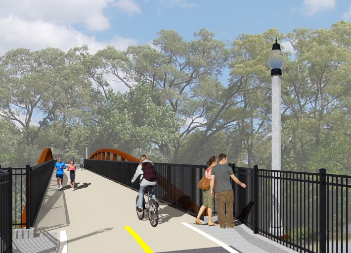 Rendering of the bridge. Image: CDOT