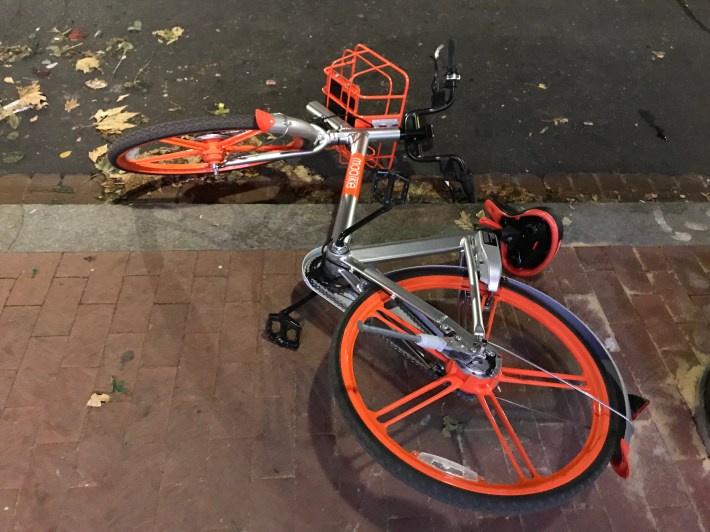 A dockless bike fail in D.C.