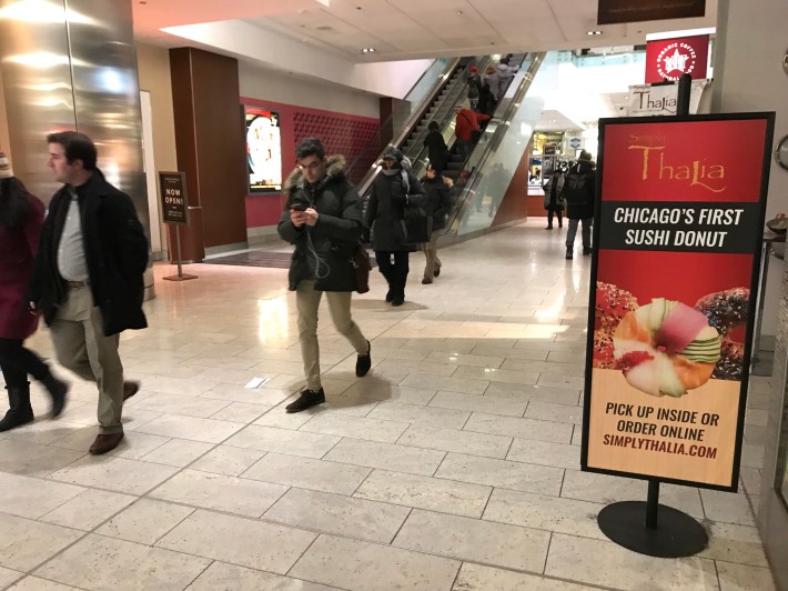 The Pedway passes through the Block 37 mall. Photo: John Greenfield