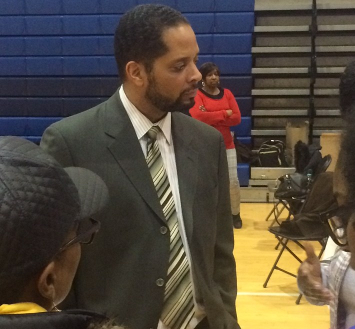 Alderman Anthony Beale at the hearing. Photo: James Porter