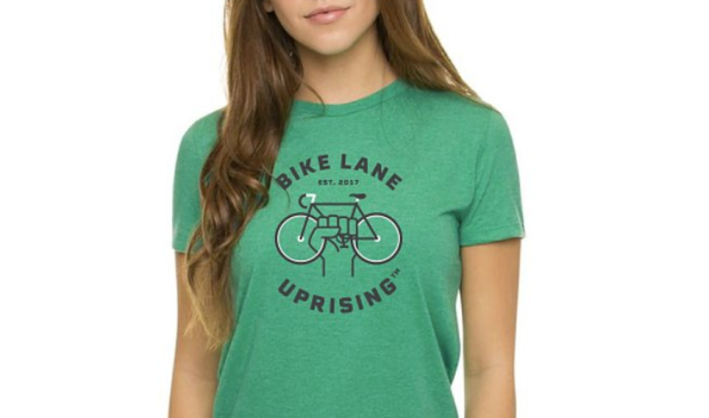 Bike Lane Uprising t-shirt