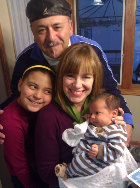 Jesse Rodriguez and family members. Photo courtesy of Linda Mastandrea