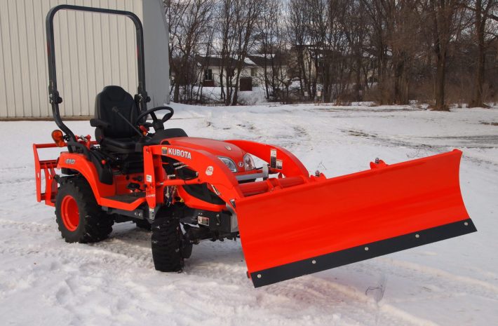 A Kubota snowplow (not to be confused with the eponymous squash.)