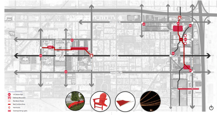 Taylor St map