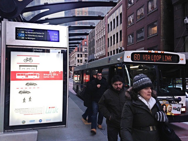 A Loop Link station. Photo: John Greenfield