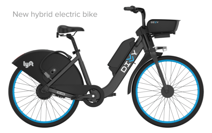 The new electric-assist Divvy model.
