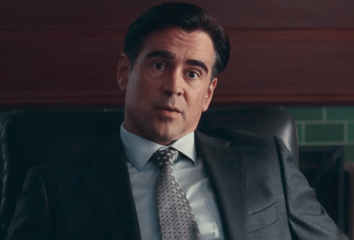 Colin Farrell as corrupt 18th Ward alderman Jack Mulligan.