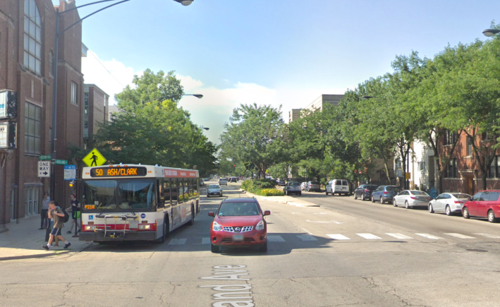 Berwyn and Ashland in Andersonville. Image: Google Maps