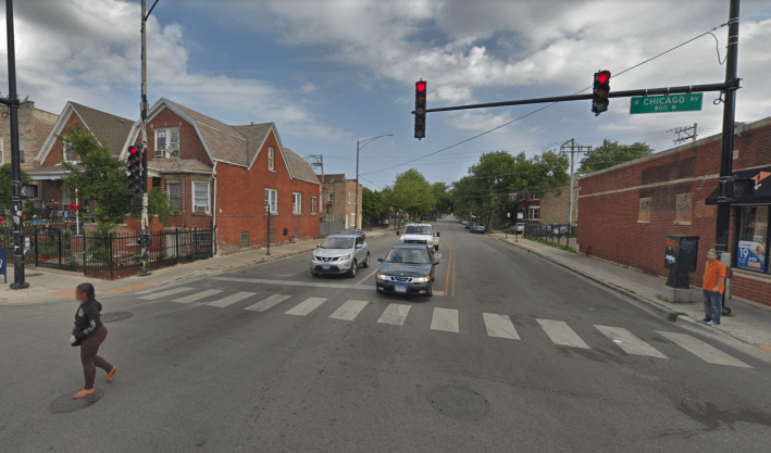 The 800 block of North Homan Avenue. Image: Google Maps