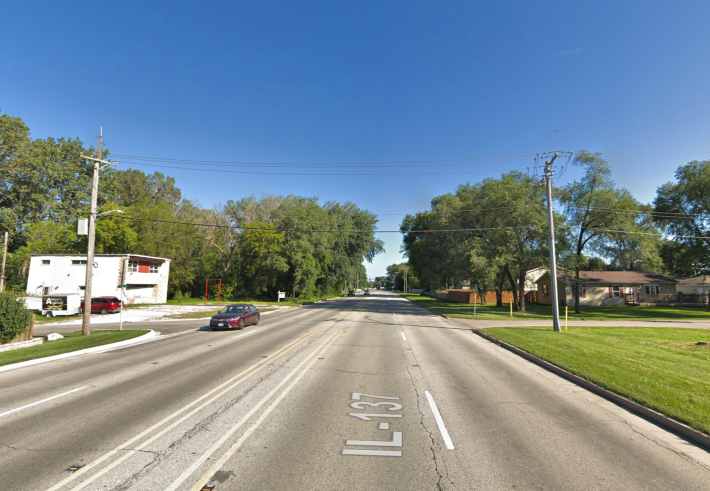 Sheridan Road at Mawman in Beach Park. Image: Google Maps