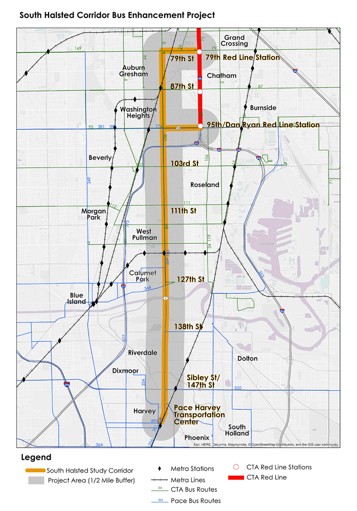 The project area. Image: CTA