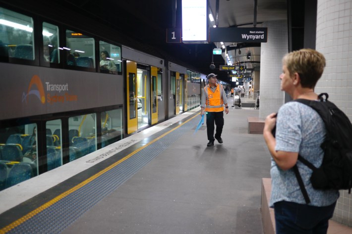 A double-decker train in Sydney. Photo: Steven Vance
