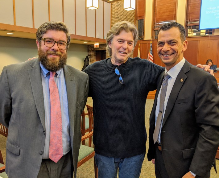 Andrew Latner, Dale Wickum, and Jesal Patel. Photo: Mary Butler