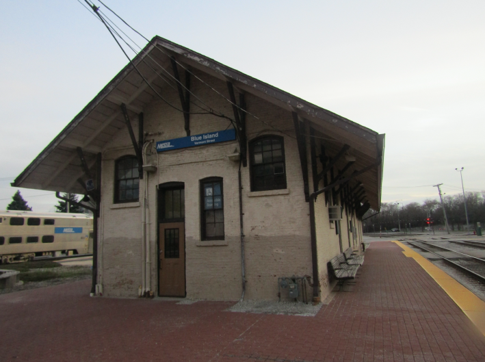 Blue Island/Vermont Street Metra station's historic depot is among several that will be renovated by Metra this year. Photo: Igor Studenkov