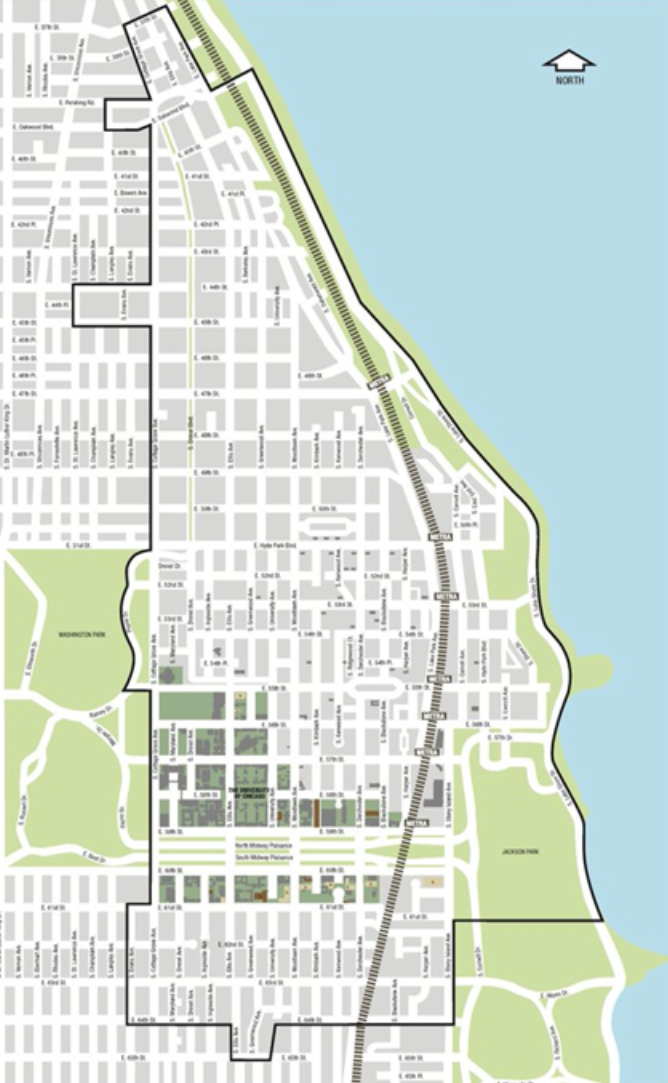 UCPD patrols a district from 37th to 64th, far larger than the University of Chicago’s campus.