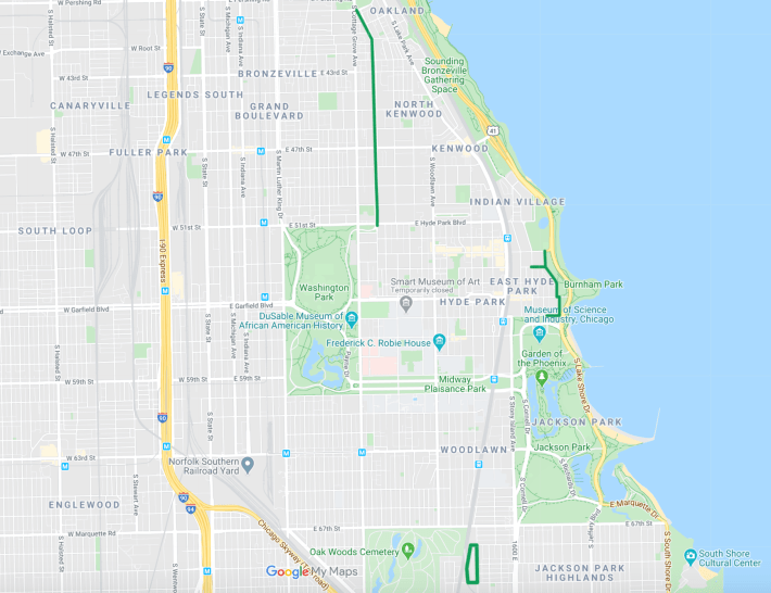 South Side Slow Streets. Image: Google Maps