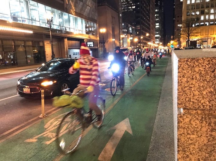 The Critical Mass Halloween ride. Photo: John Greenfield