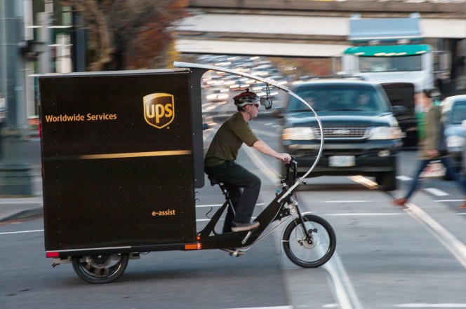 UPS-delivery-cargo-bike