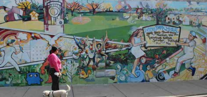 Hoyne Park mural. Photo: CMAP