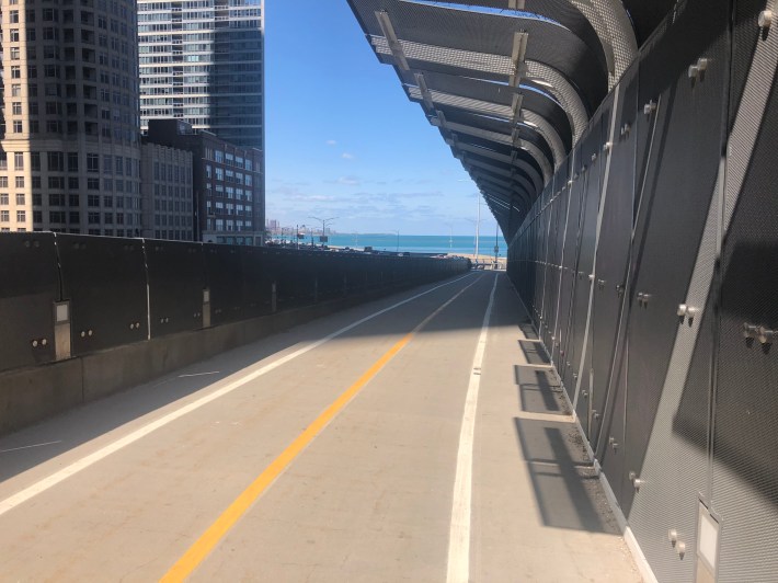 Looking North on the Flyover. Photo: Courtney Cobbs