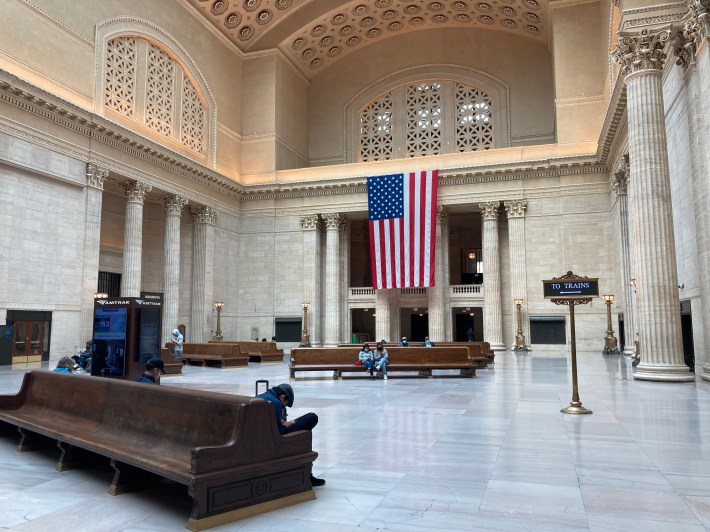 The Great Hall at Union Station last week. Photo: John Greenfield
