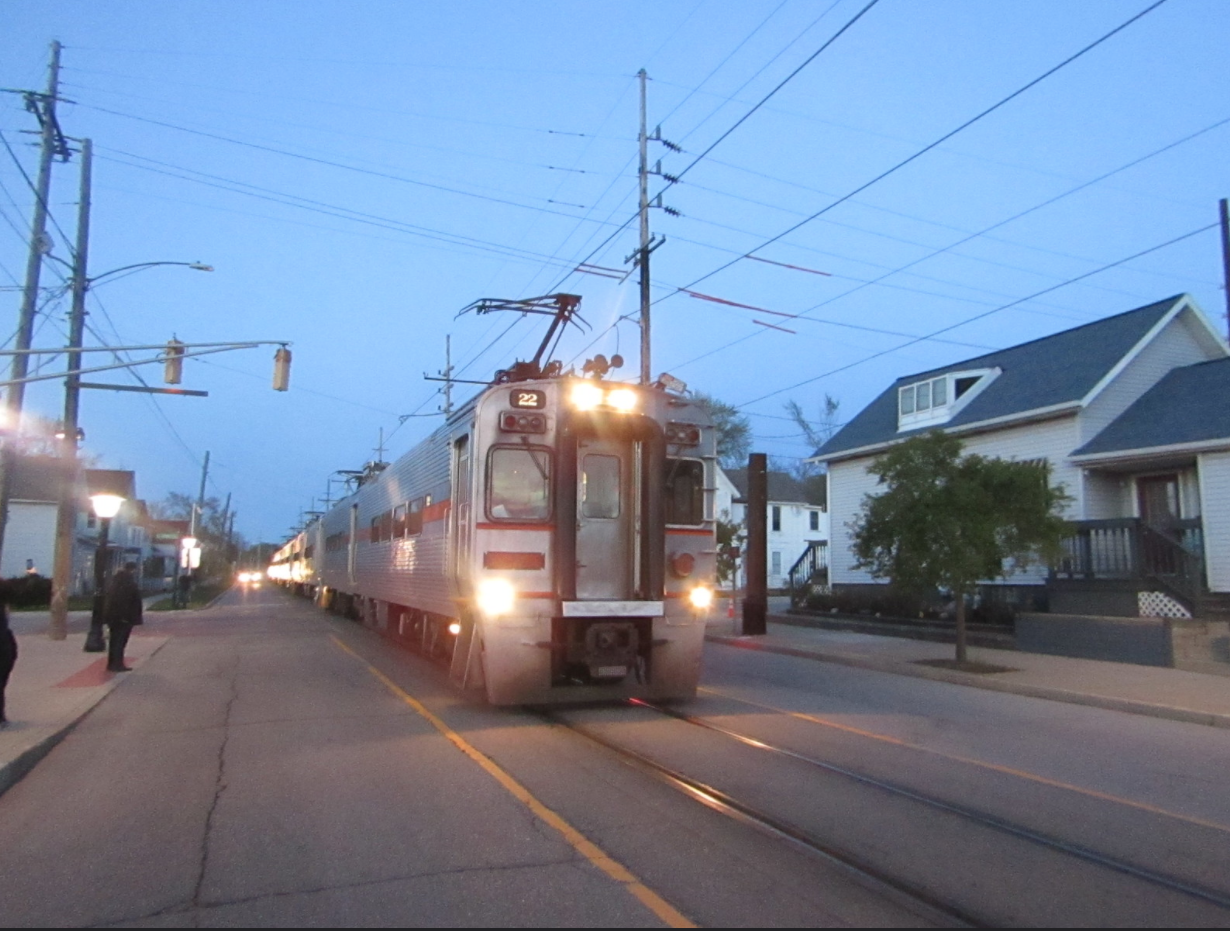 Goodbye street-running South Shore service in Michigan City, hello double-tracking - Streetsblog