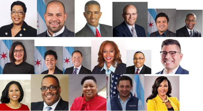 The 17 confirmed DuSable Drive supporters.