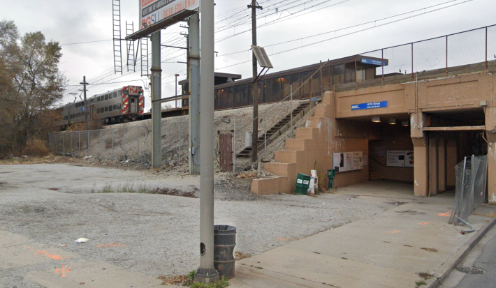 The rather decrepit current state of the station. Image: Google Maps