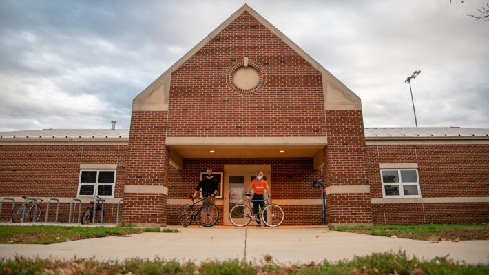 The Campus Bike Center at U. of I. in Champaign-Urbana.