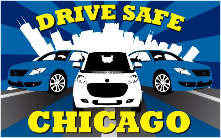 Logo for the Drive Safe Chicago PSA contest