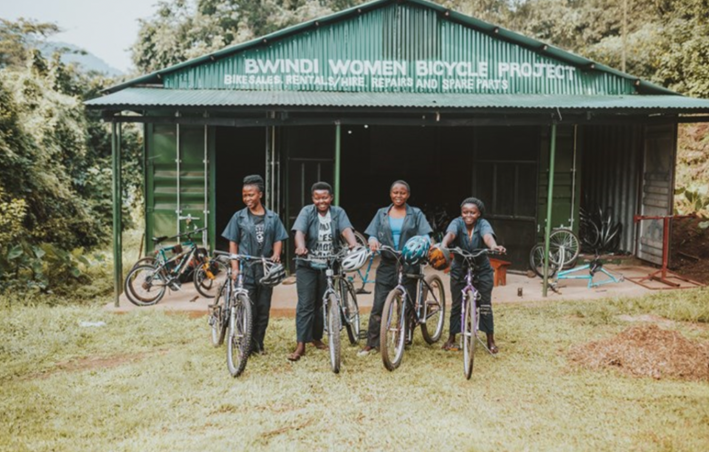 The Bwindi Women Bicycle Enterprise Shop. Photo: BWBE