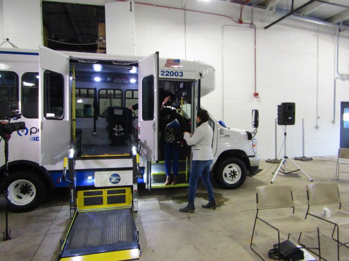 One of the new Ride Lake County buses. Photo: Igor Studenkov