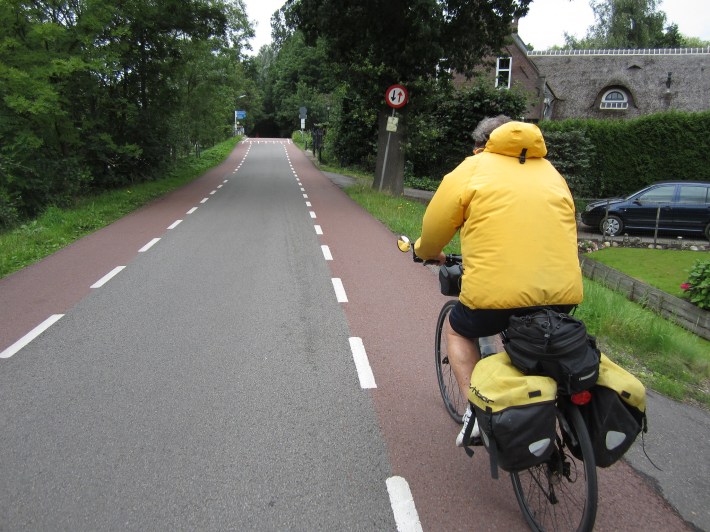 Biking between Utrecht and Amsterdam. Photo: John Greenfield