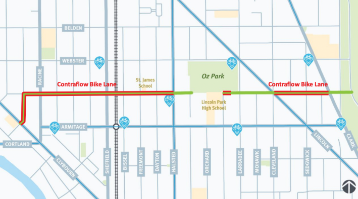 The Dickens Greenway route.