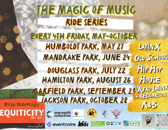Poster for the Magic of Music Ride Series.