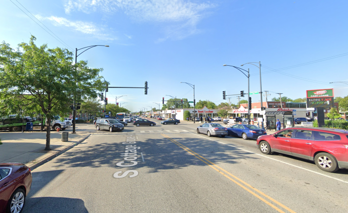 Cottage Grove at 87th Street, looking north. Image: Google Maps
