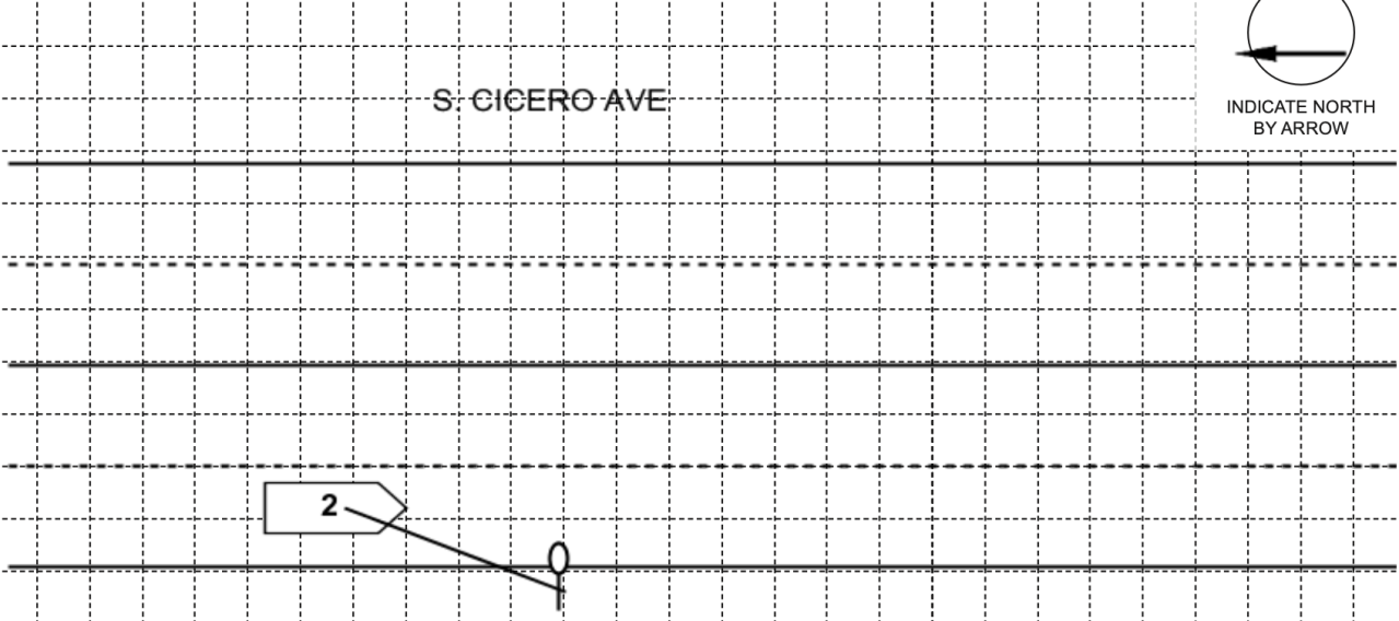 Diagram of the crash from the report.