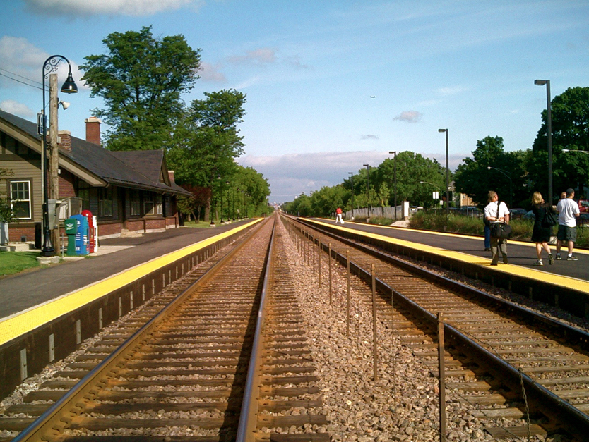 Waiting for a Metra train can sometimes feel like "Waiting for Godot." Photo: Eric Allix Rogers