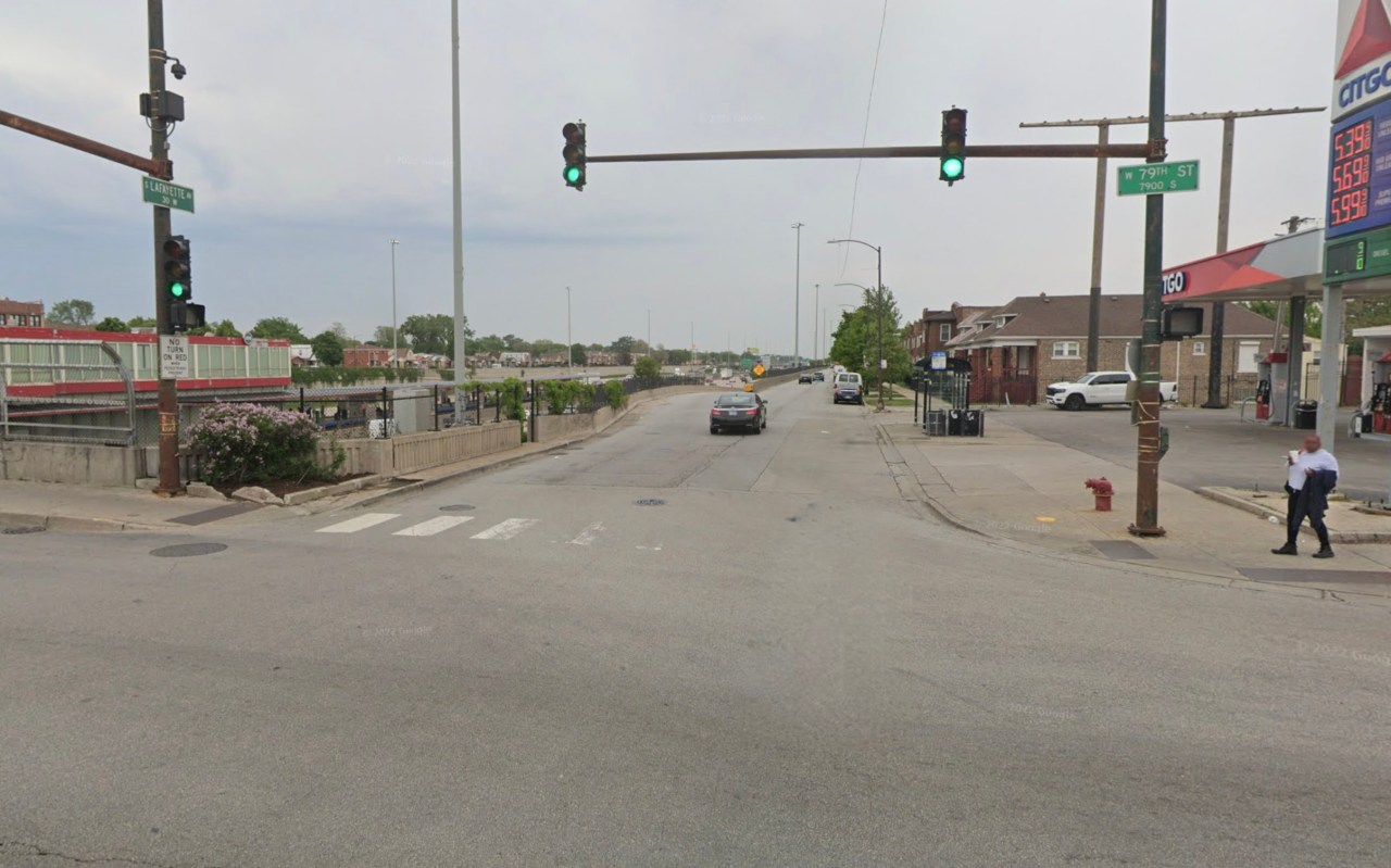Looking south at 79th/Lafayette. Image: Google Maps