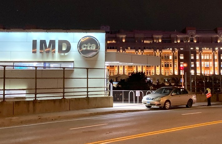 The Illinois Medical District Blue Line station. Photo: John Greenfield