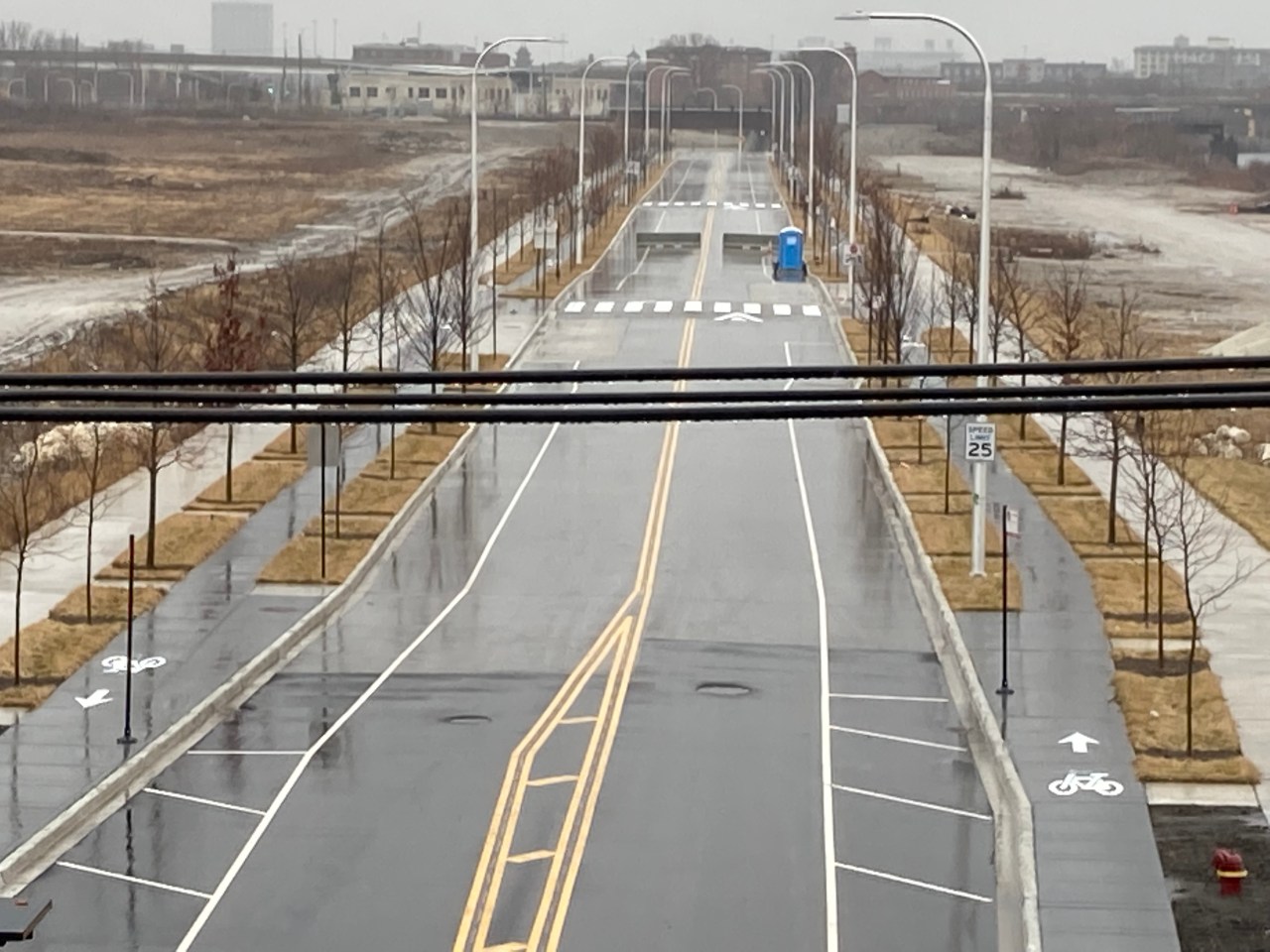 View of the Wells-Wentworth connector from Roosevelt Road. Photo: John Greenfield