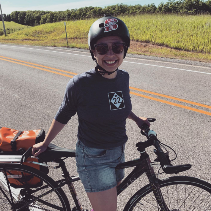 Romina Castillo, Slow Roll organizer. Photo: provided