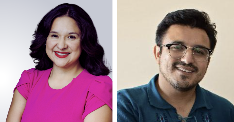Aida Flores and Byron Sigcho-Lopez