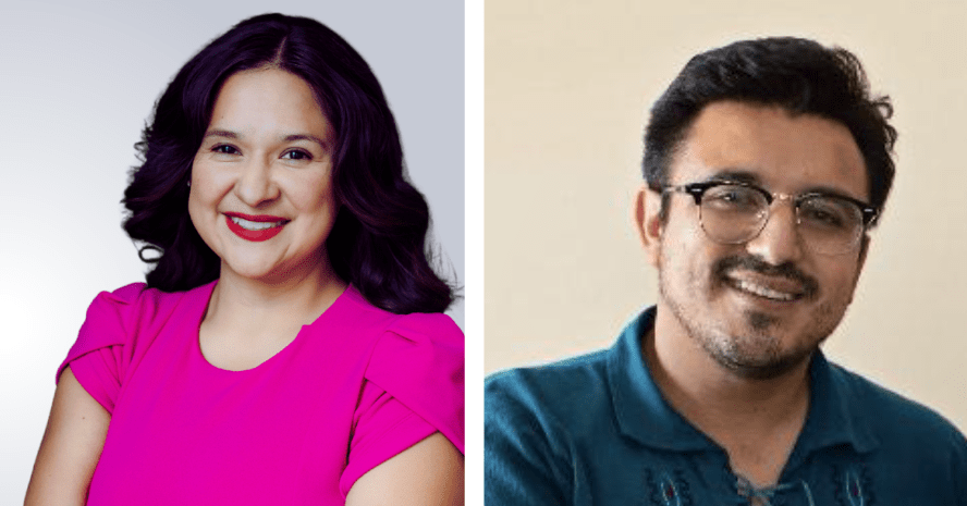 Aida Flores and Byron Sigcho-Lopez